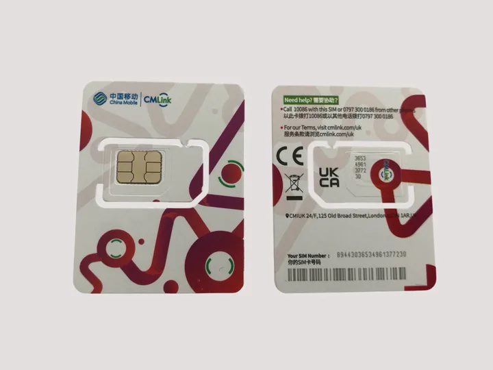 英國 | CMLink | 48GB一次性套餐 2