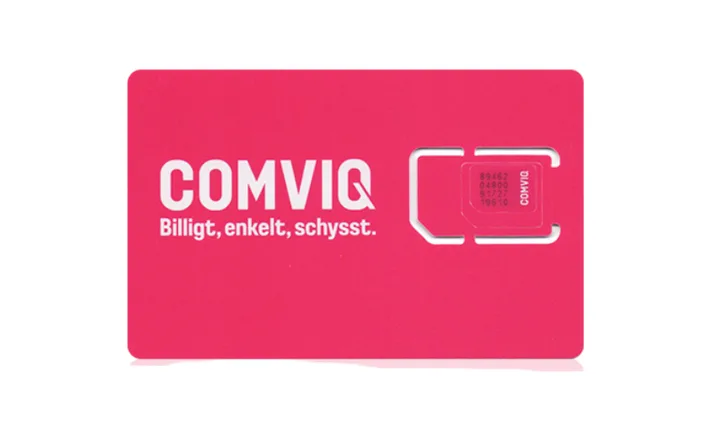 瑞典Comviq電話卡 原生註冊卡 1